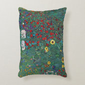 Farmergarden wひまわりクリムト別ヴィンテージ花 アクセントクッション (正面(垂直))