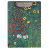 Farmergarden wひまわりクリムト別ヴィンテージ花 クリップボード (正面)