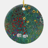 Farmergarden wひまわりクリムト別ヴィンテージ花 セラミックオーナメント (裏面)
