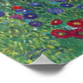 Farmergarden wひまわりクリムト別ヴィンテージ花 ポスター (角)