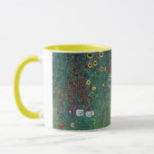Farmergarden wひまわりクリムト別ヴィンテージ花 マグカップ (左)