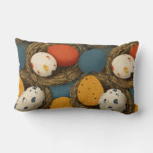 Farmer's Colorful Spotted Hen Eggs ランバークッション (裏面)