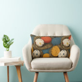 Farmer's Colorful Spotted Hen Eggs ランバークッション (椅子)