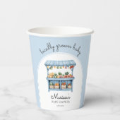 Farmers Market Boy Baby Shower 紙コップ (裏面)