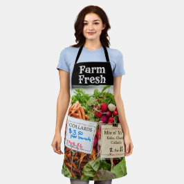 Farmer's Market Helper Farm Fresh Art Apron エプロン