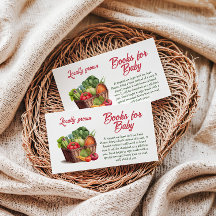 Farmer's Market Locally Grown Baby Shower Game