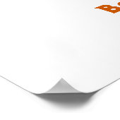 Farmers Market Locally Grown Baby Shower Welcome  ポスター (角)