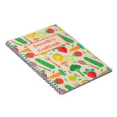 Farmers Market Vegetables  Custom Cookbook ノートブック (右側)