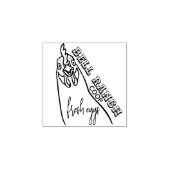 FARMHOUSEファンキー countryファーム名 ラバースタンプ (インプリント)