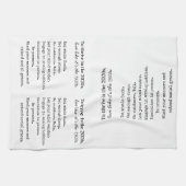 Farmhouse 1920s live simply キッチンタオル (横)