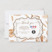 Farmhouse Artisan Bakery サンキューカード (正面)