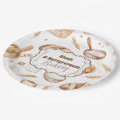 Farmhouse Artisan Bakery ペーパープレート (アングル)