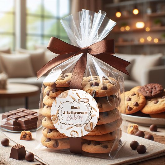 Farmhouse Artisan Bakery ラウンドシール