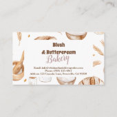 Farmhouse Artisan Bakery 名刺 (裏面)