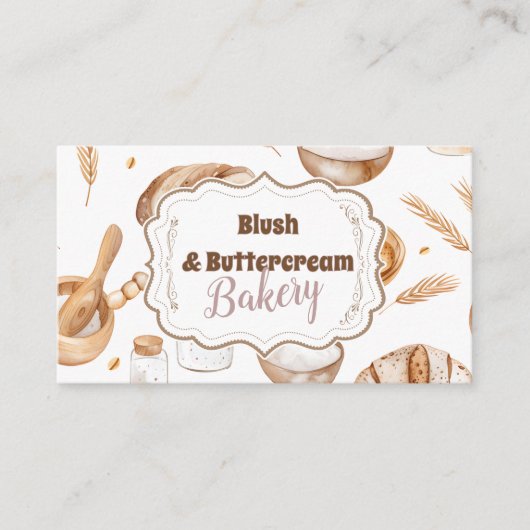 Farmhouse Artisan Bakery 名刺 (正面)