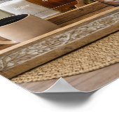 Farmhouse Coffee Bar Still Life Decor | ポスター (角)