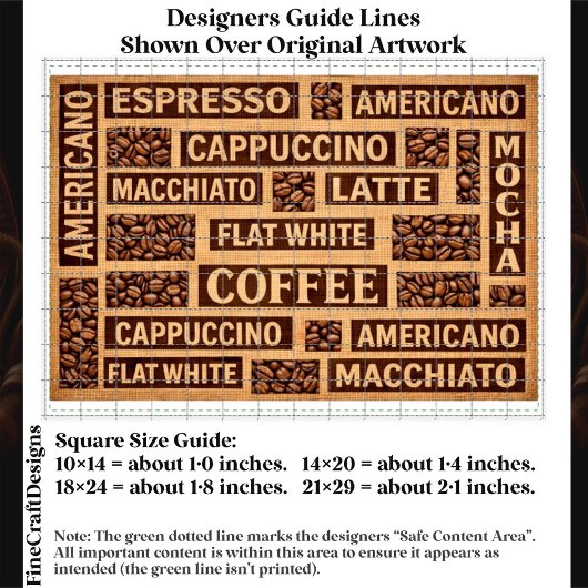 Farmhouse Coffee Lover Typography DC1 Decoupage 薄葉紙