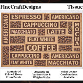 Farmhouse Coffee Lover Typography DC1 Decoupage 薄葉紙