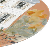 Farmhouse Fall Porch Monogram カッティングボード (角)