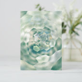 Farmhouse Green Galaxy Space Futuristic サンキューカード (スタンド正面)