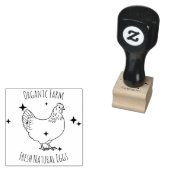 Farmhouse Hen | Egg ラバースタンプ (押印)