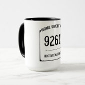Farmhouse Home Sweet Zip Code マグカップ (正面左)