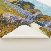 Farmhouse in Provence (1888) by Vincent Van Gogh シェルパブランケット (3/4)