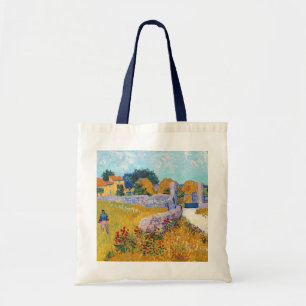 Farmhouse in Provence, Van Gogh トートバッグ