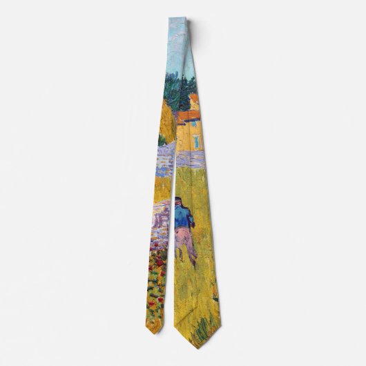 Farmhouse in Provence, Van Gogh ネクタイ (裏面)