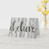 Farmhouse Inspiration 信じ -  カード (黄色い花)