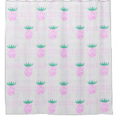 Farmhouse Pineapples シャワーカーテン (正面)