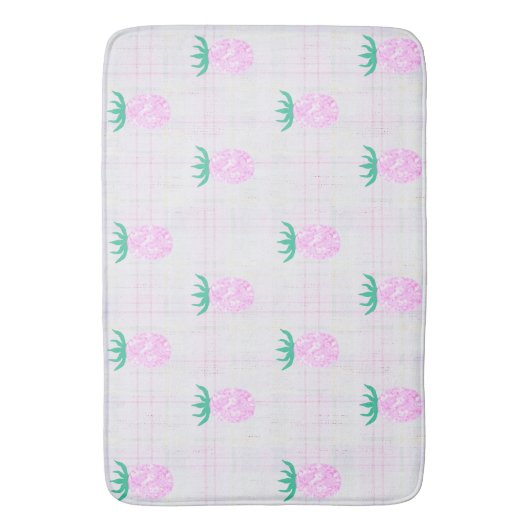 Farmhouse Pineapples バスマット (正面縦)