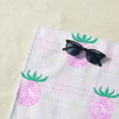 Farmhouse Pineapples ビーチタオル (インサイチュ)