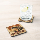 Farmhouse Rustic Vintage Kitchen Coffee Cup コースター (右側)