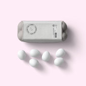 Farmhouse Style Duck Egg carton Stamp Classic セルフインキングスタンプ