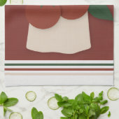 Farmhouse Tomato Kitchen Tea Towel キッチンタオル (折り畳み)