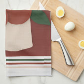 Farmhouse Tomato Kitchen Tea Towel キッチンタオル (四つ折り)