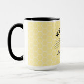 Farmhouse Welcome to Our Bee Hive コーヒーマグ マグカップ (左)