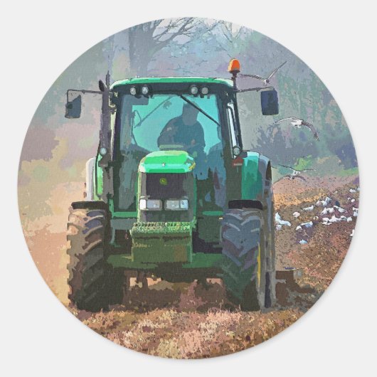 FARMING ラウンドシール (正面)