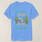 Farming Support Your Local Farmers T-Shirt Tシャツ (デザイン正面)
