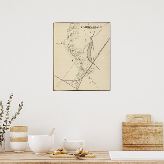 Farmingdale, New Jersey ポスター (キッチン)