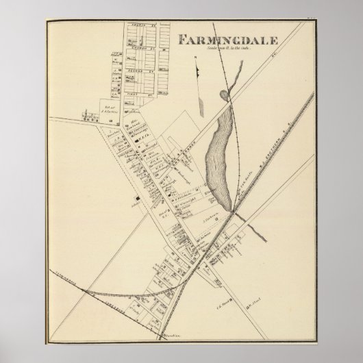 Farmingdale, New Jersey ポスター (正面)