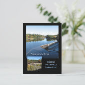 Farmingtonの川の意見 ポストカード (スタンド正面)