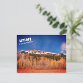Farmington, Utah, Wasatch Mountains Landscape ポストカード (スタンド正面)