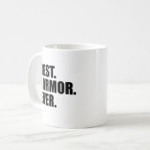 Farmorの最も最高のなスウェーデンの祖母 コーヒーマグカップ (正面左)