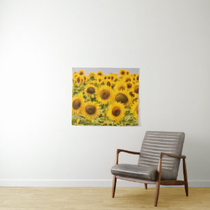 Farms   A Sunflower Field タペストリー