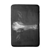 Farms | B&W Cow Head Shot バスマット (正面縦)