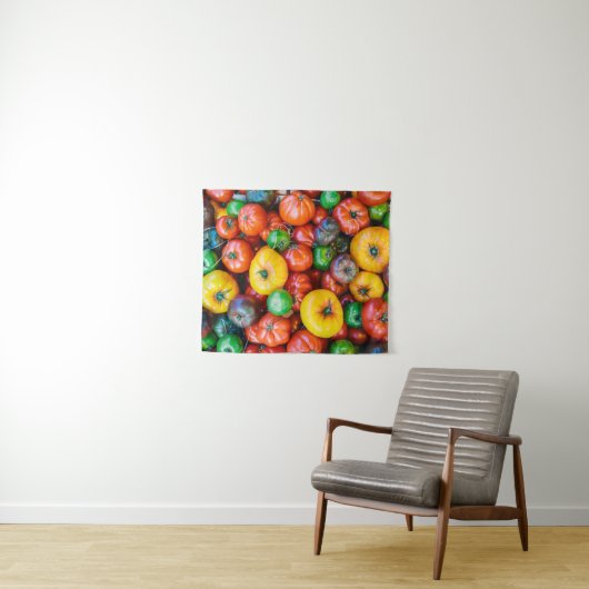 Farms | Colorful Tomato Harvest タペストリー (インサイチュ(横))