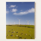 Farms | Cows Near Windmill Farm プランナー手帳 (裏面)