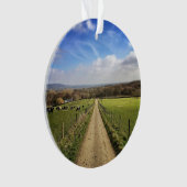 Farms | English Countryside Dirt Road オーナメント (正面)